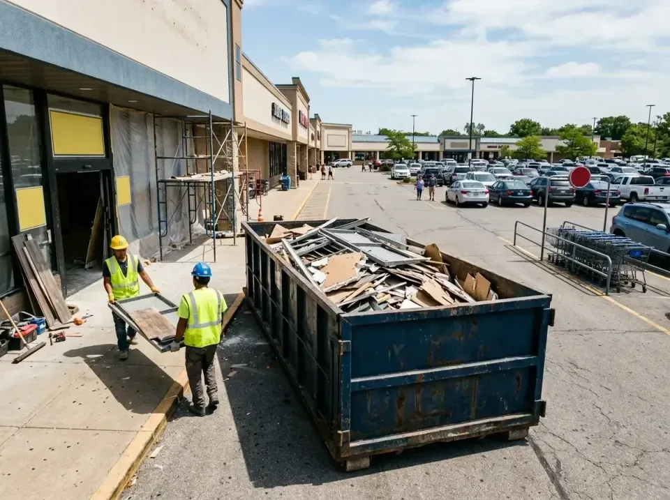 retail-store-renovation-debris-003 — frequently asked questions, Roll-off Dumpster Rentals in Florida
